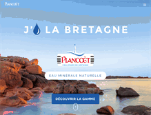 Tablet Screenshot of eau-plancoet.com